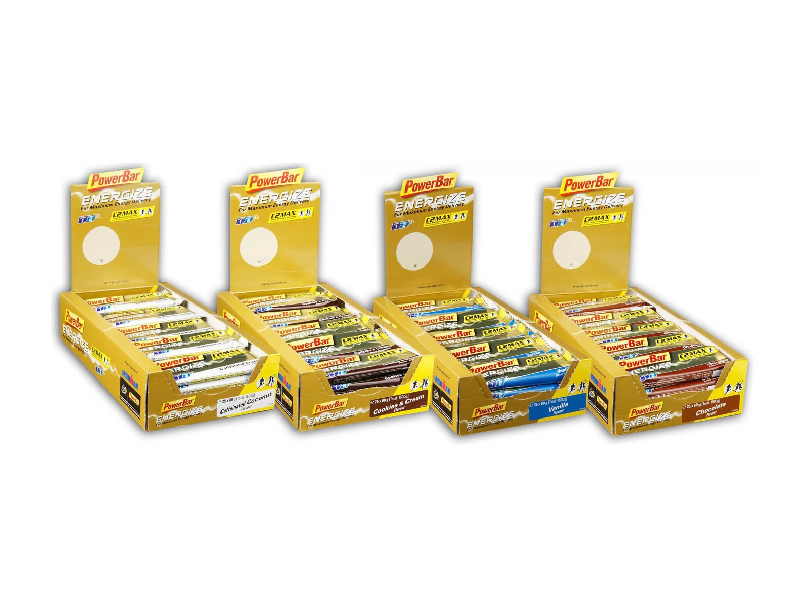 PowerBar Energize Riegel, 60g 1 Box à 25 Riegel - Bild 1