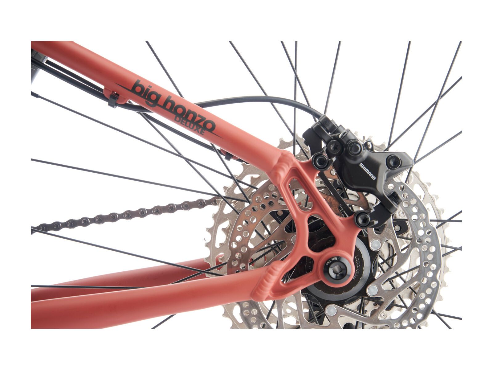 Kona Big Honzo DL, matte bloodstone w/ charcoal decals - Bild 12