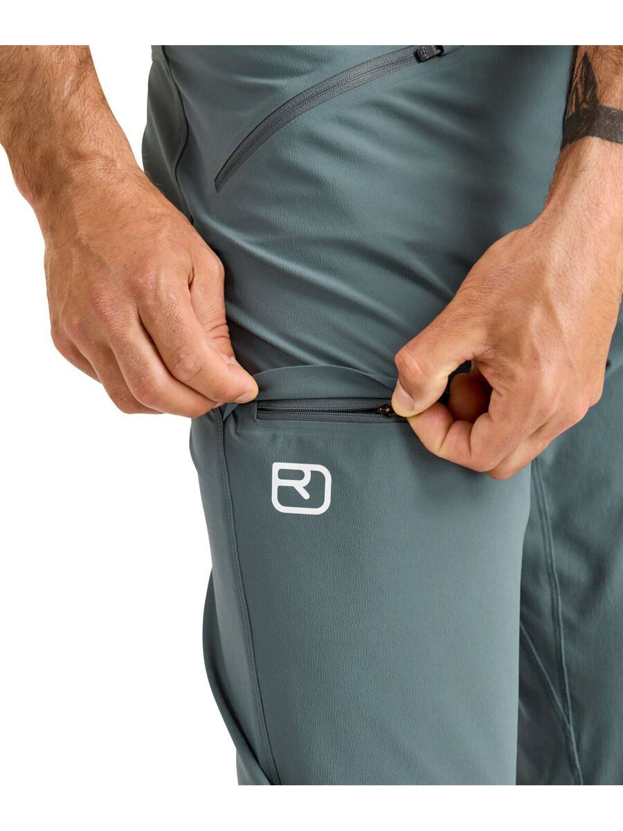 Ortovox Merino Shield Light Brenta Pants M, wild herbs - Bild 4