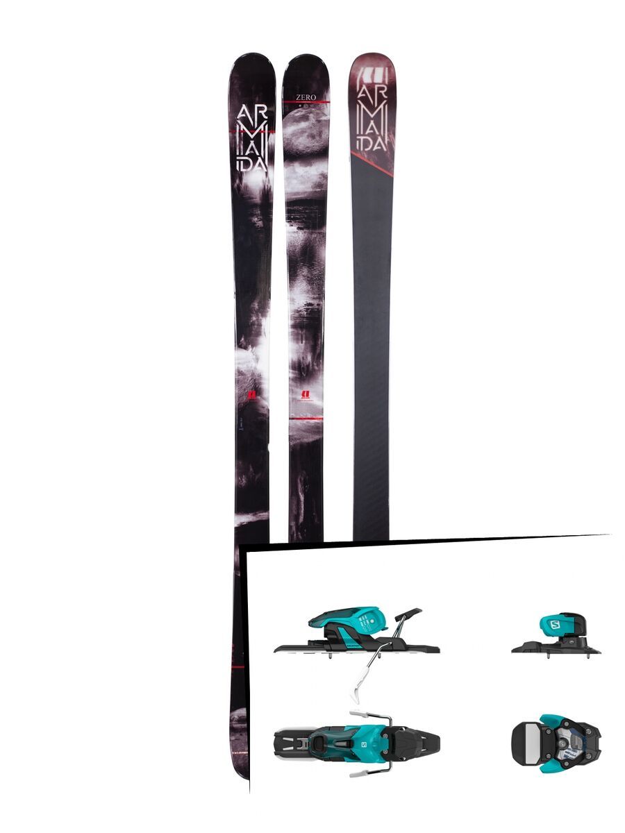 Set: Armada AR8 2018 + Salomon Warden 11 turquoise/black - Bild 1