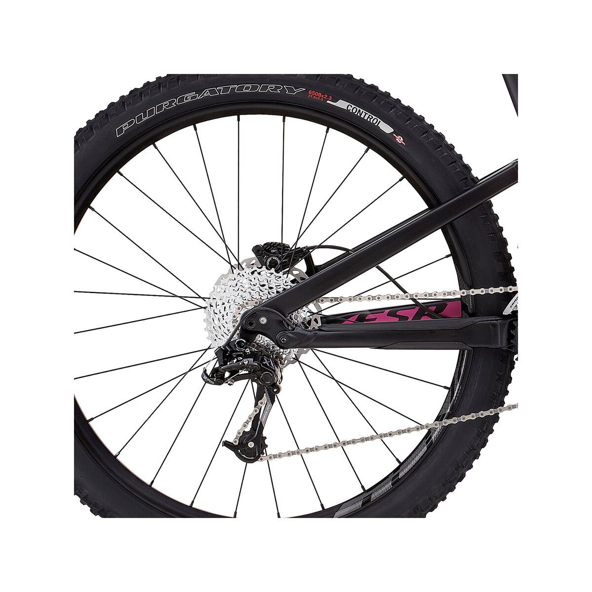 Specialized Rhyme Comp 650b, satin black/bright pink - Bild 4