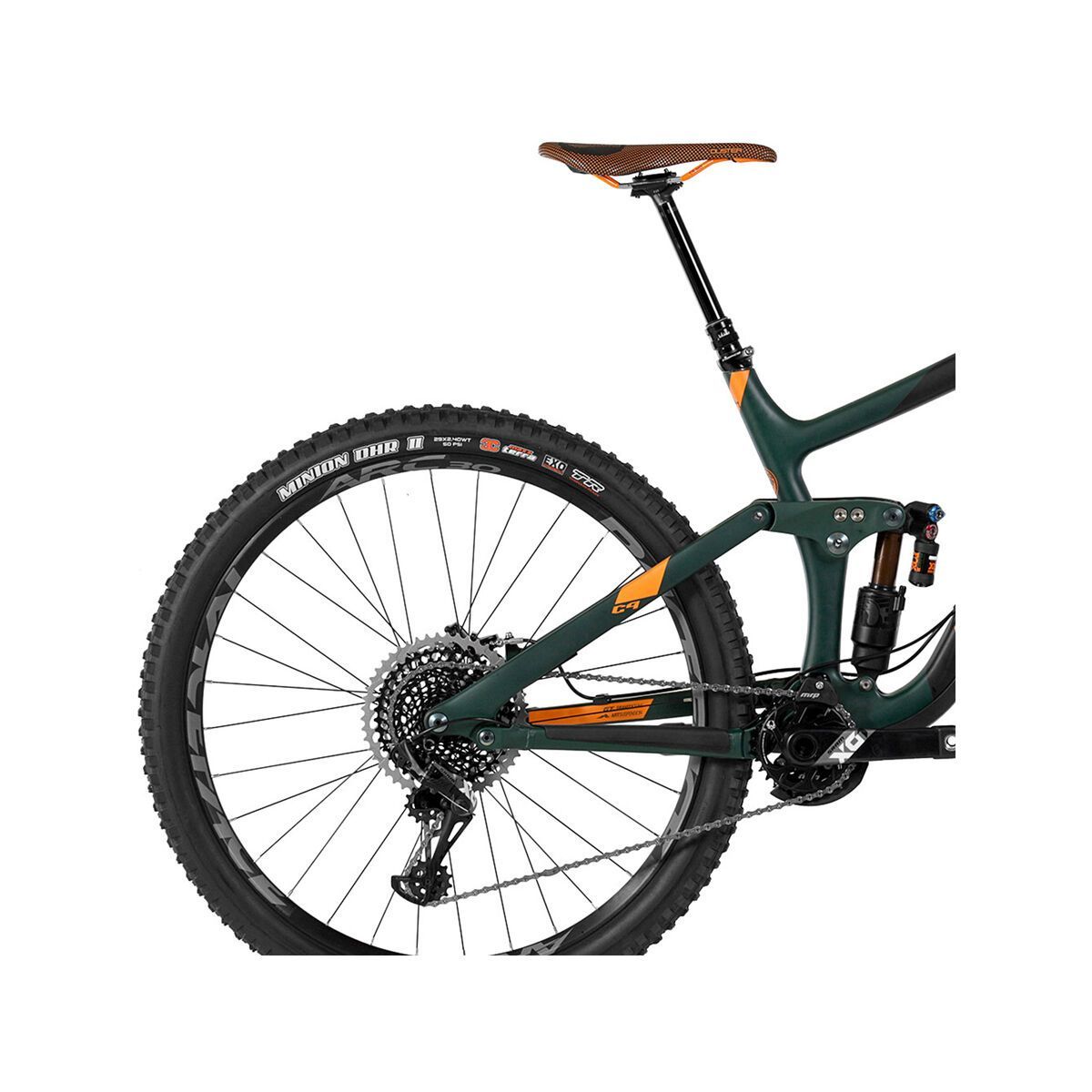 Norco Range C 9.1, darkgreen/black/orange - Bild 5