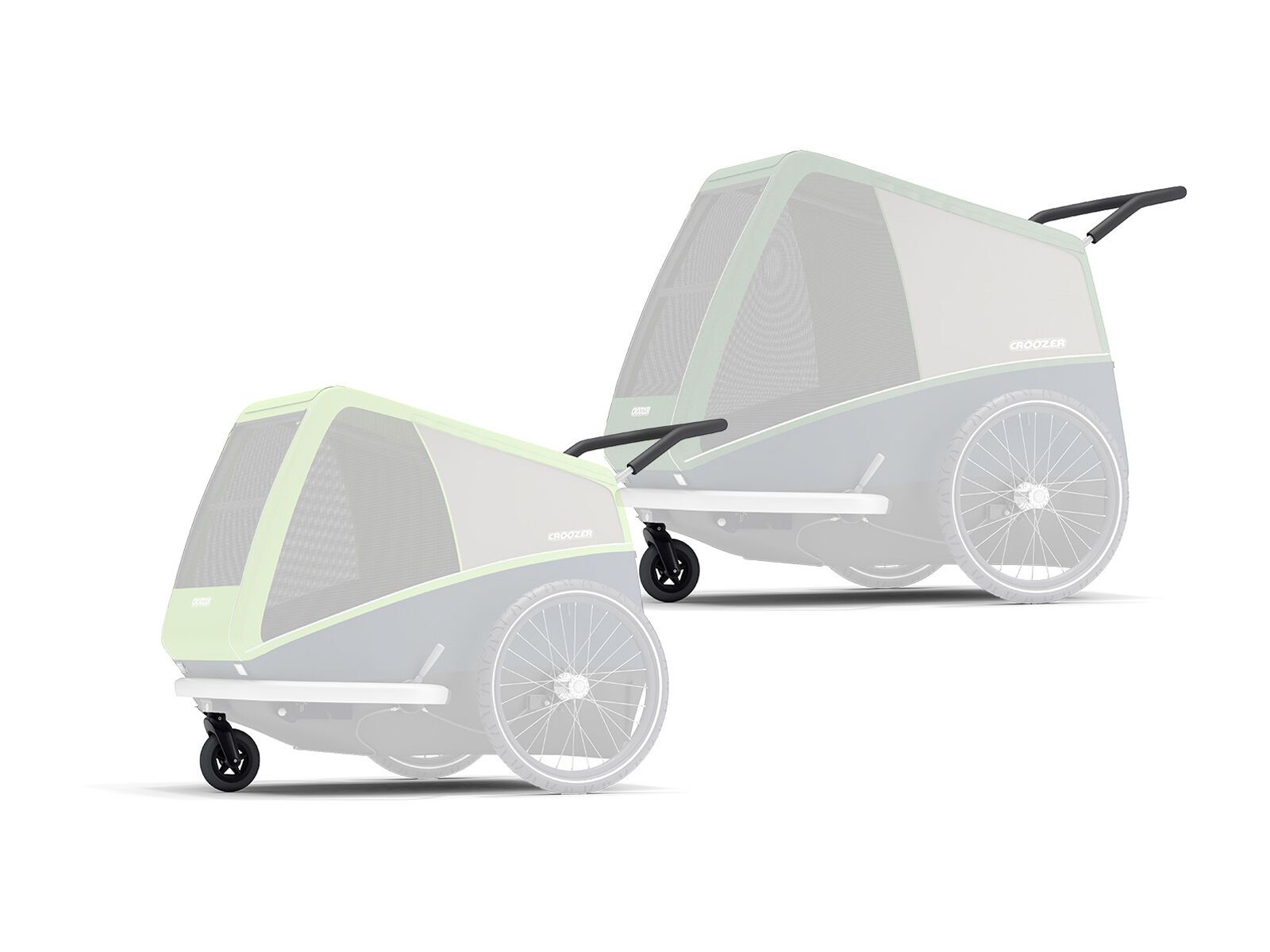 Croozer Buggy-Set für Dog Jokke / Dog XL & Dog Bruuno / Dog XXL ab 2018 - Bild 1