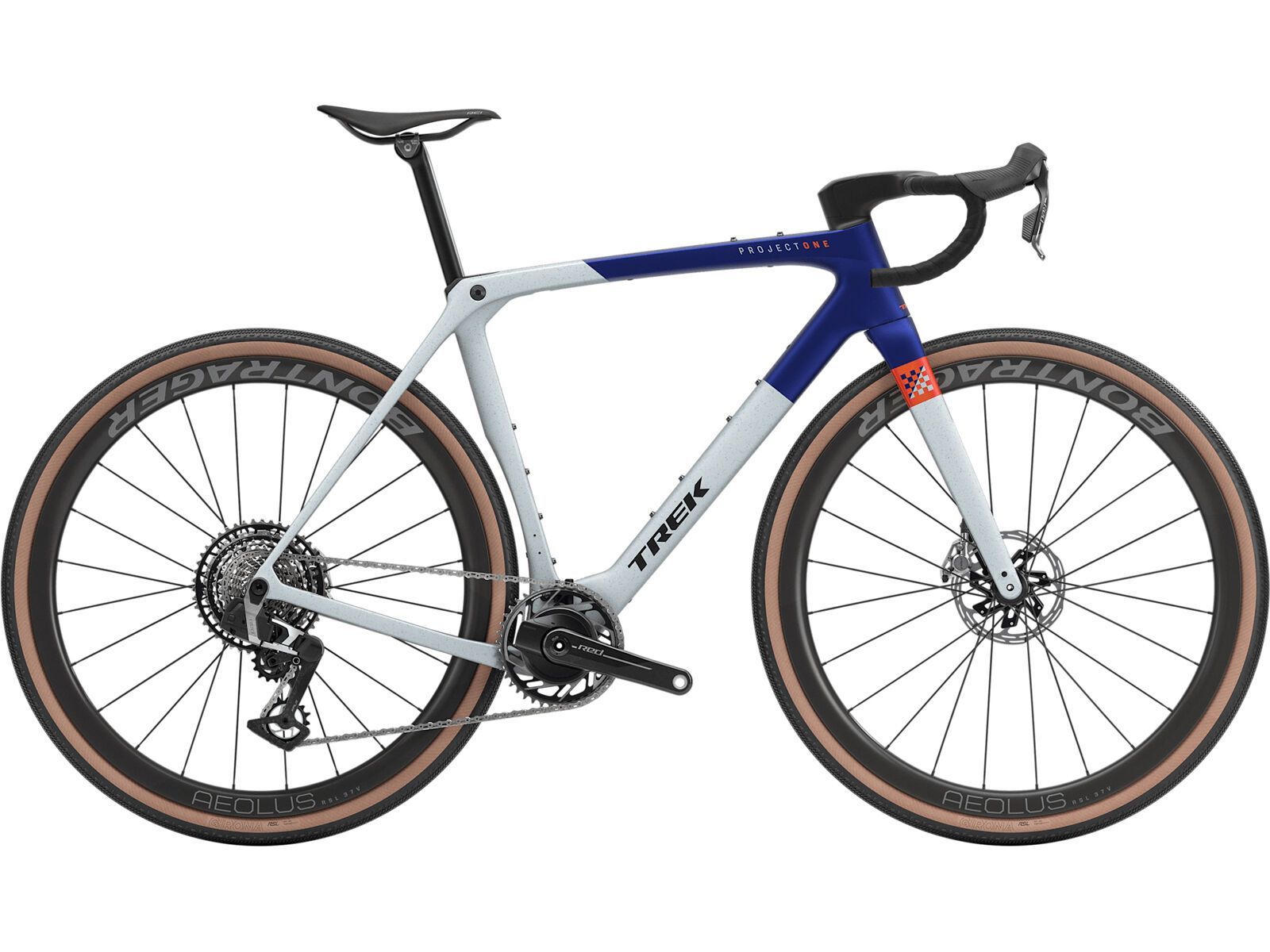 Trek Checkmate SLR 9 AXS, matte hex blue/plasma grey pearl - Bild 1