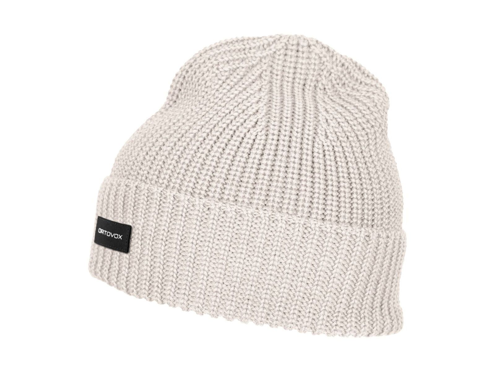 Ortovox Cozy Rib Beanie, white tea - Bild 1