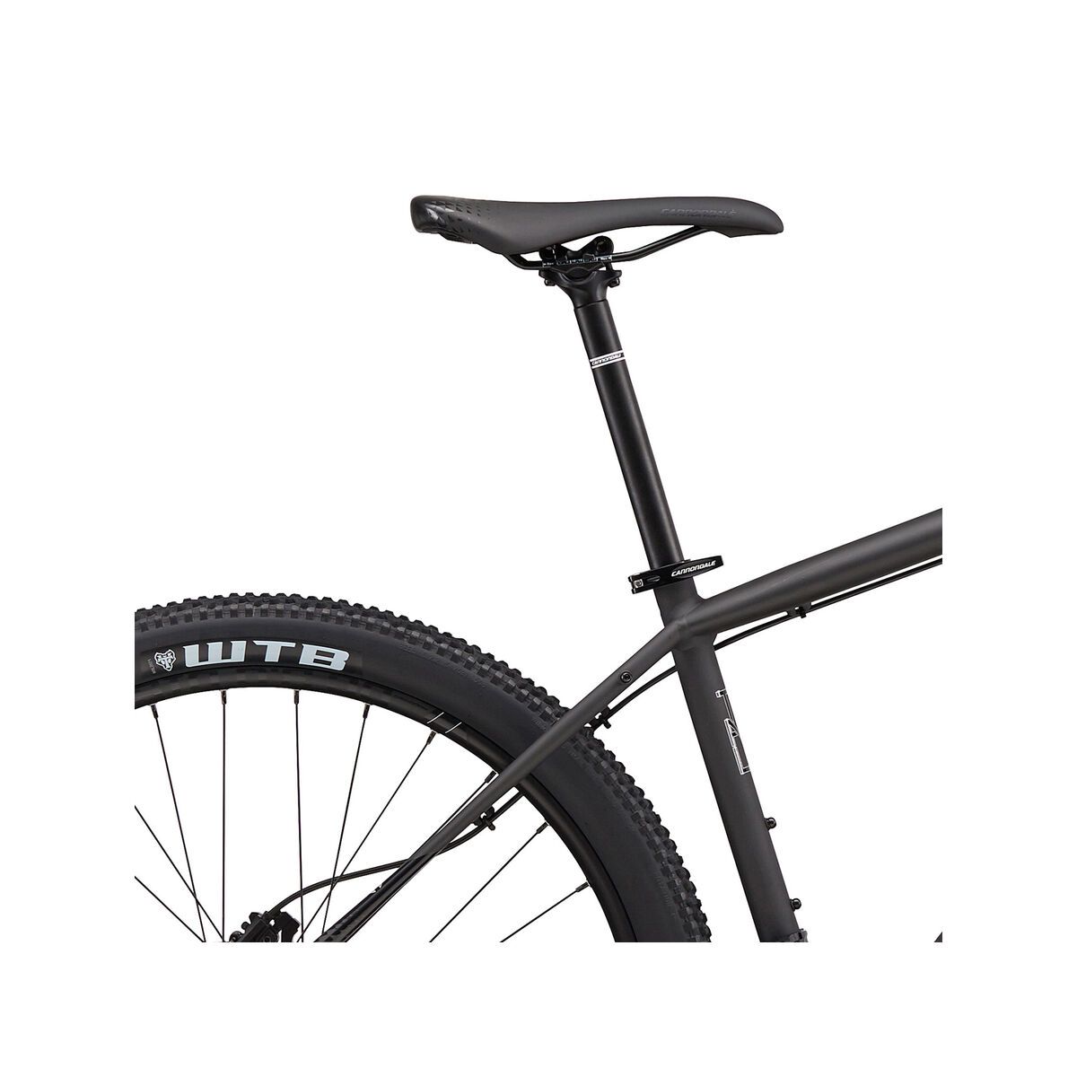 Cannondale Trail 1 27.5, matte nearly black w/ gloss jet black and fine silver - NBL - Bild 5