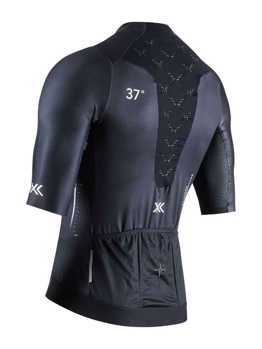 X-Bionic Corefusion Men's Cycling Short Sleeve Aero Jersey, opal black - Bild 2