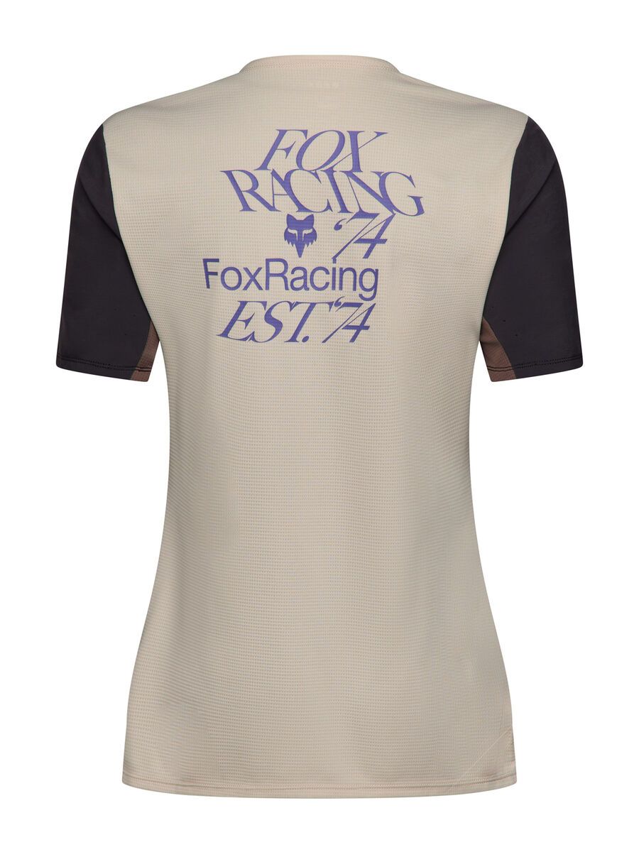 Fox Womens Defend Short Sleeve Jersey Park SE, chalk - Bild 2