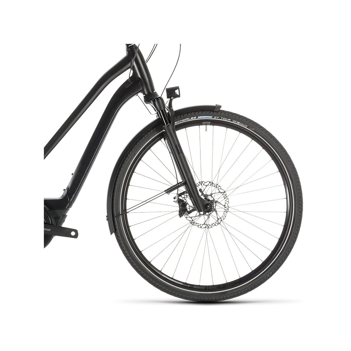 Cube Town Sport Hybrid SL 500 Trapeze, black edition - Bild 2