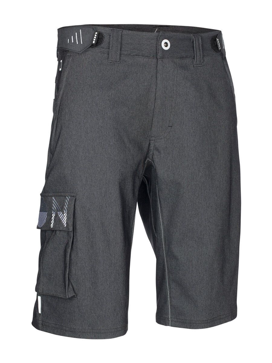 ION Bikeshort Transit, black melange - Bild 1