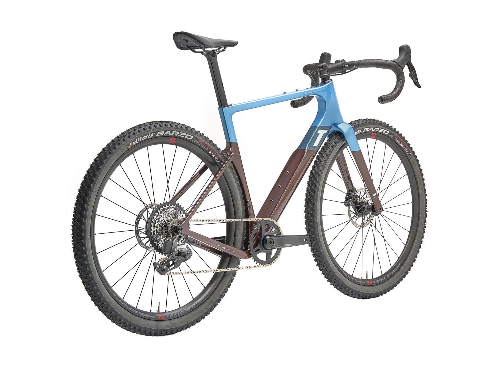 3T Exploro RaceMax Rival XPLR 1x12 700C, blue/brown - Bild 3