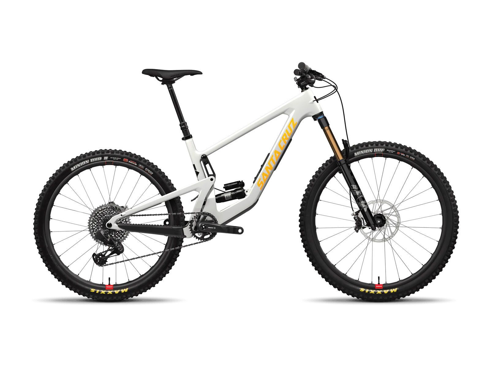 Santa Cruz Bronson CC / X01 AXS / RSV / MX gloss chalk white XL // 46 cm 58-24293-432-5-811-353902