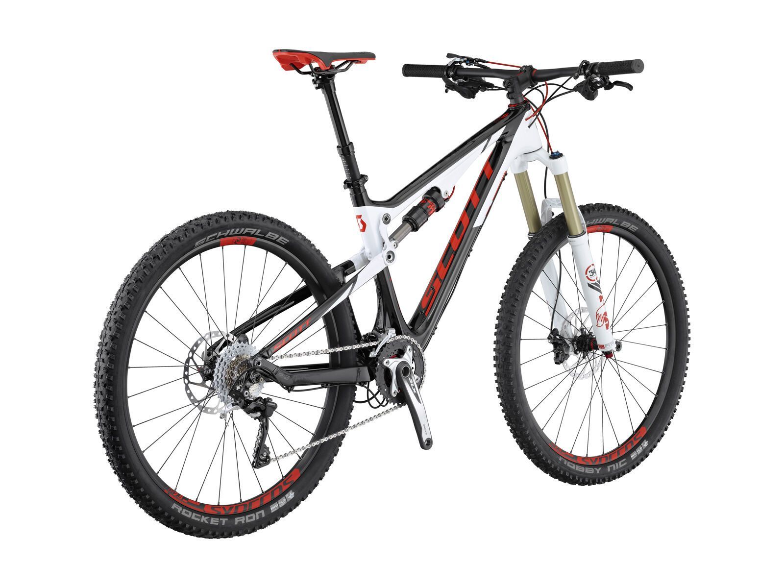 Scott Genius 720, black/white/red - Bild 2