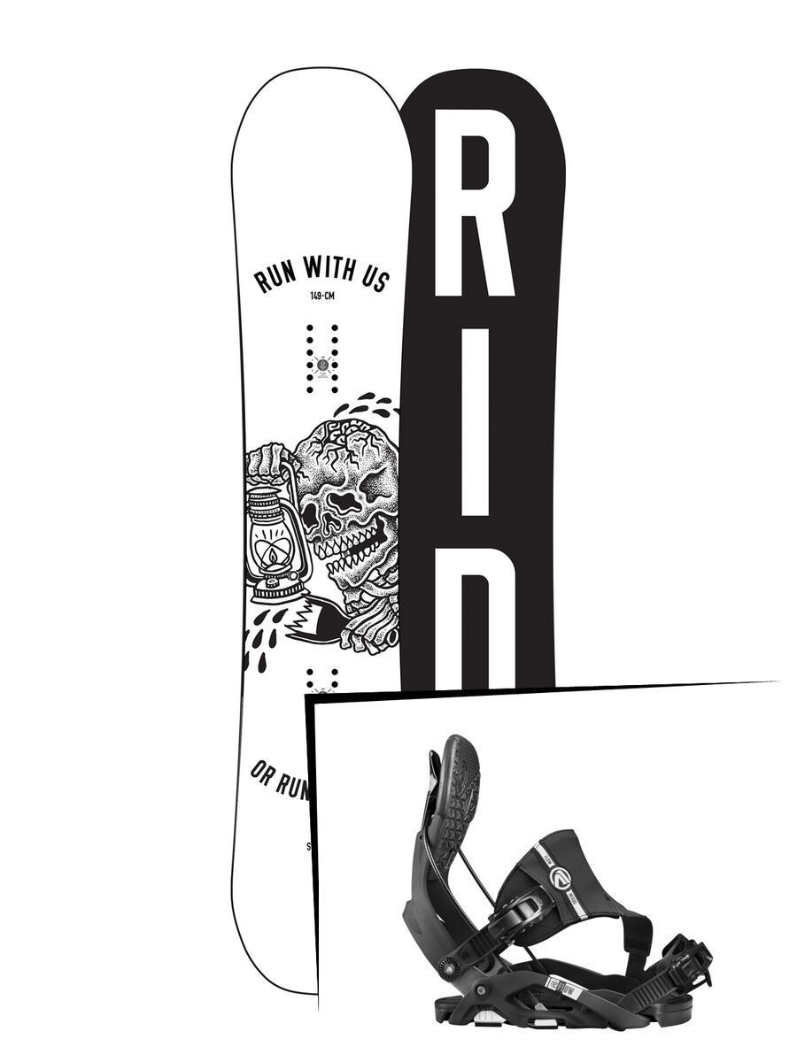 Set: Ride Burnout 2017 + Flow Nexus Hybrid (1718375S) - Bild 1