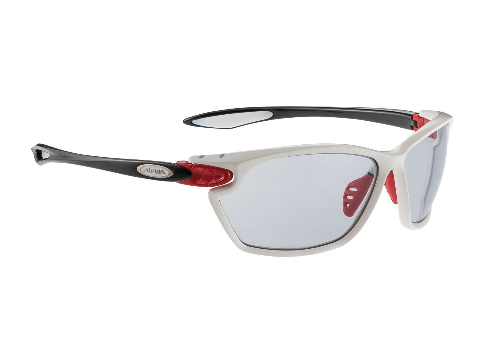 Alpina Twist Four 2.0 VL+, white red black/Lens: varioflex+ black - Bild 1