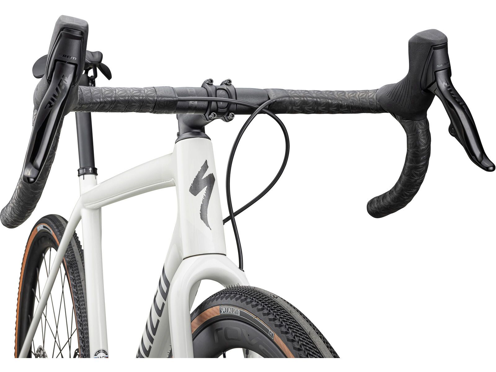 Specialized Crux Expert, gloss dune white/smoke liquid metal - Bild 5