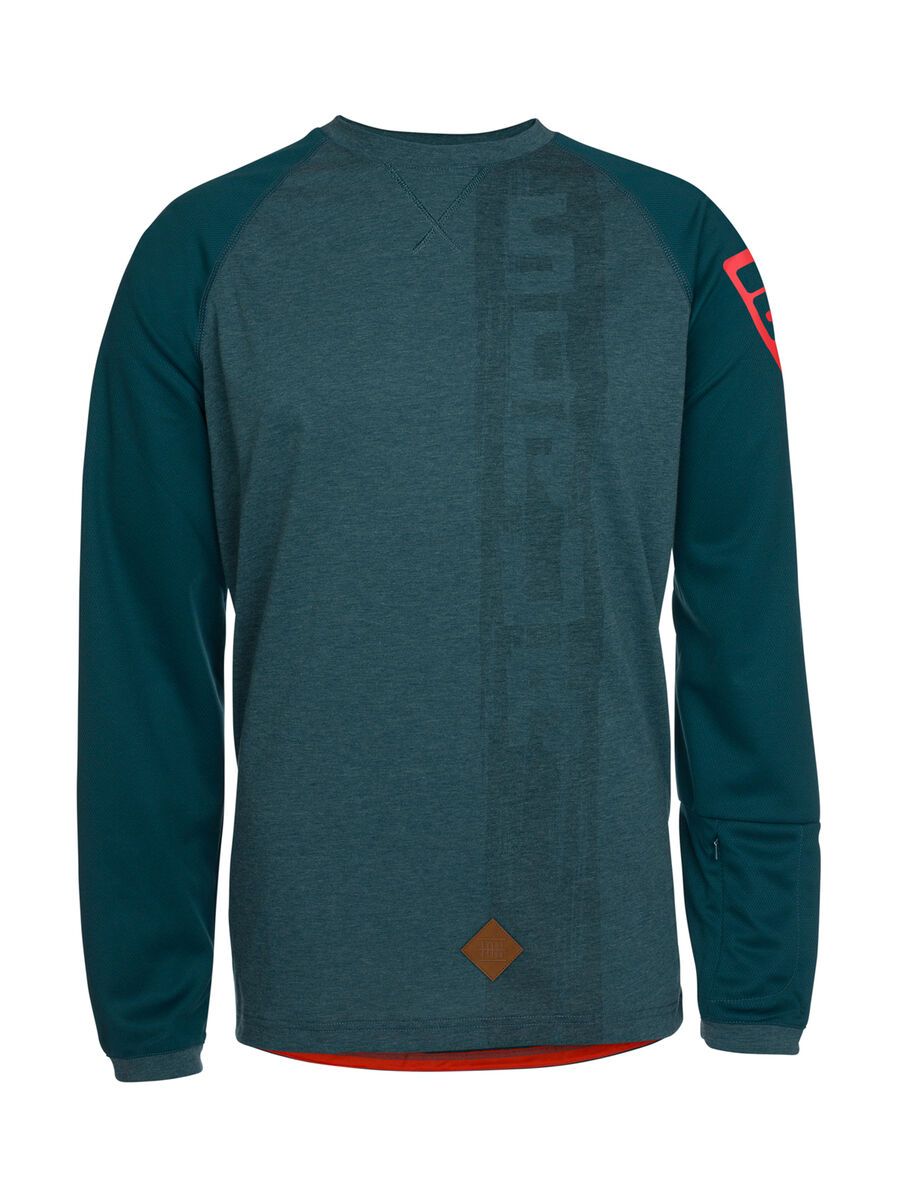 ION Tee LS Helium, deep teal - Bild 1