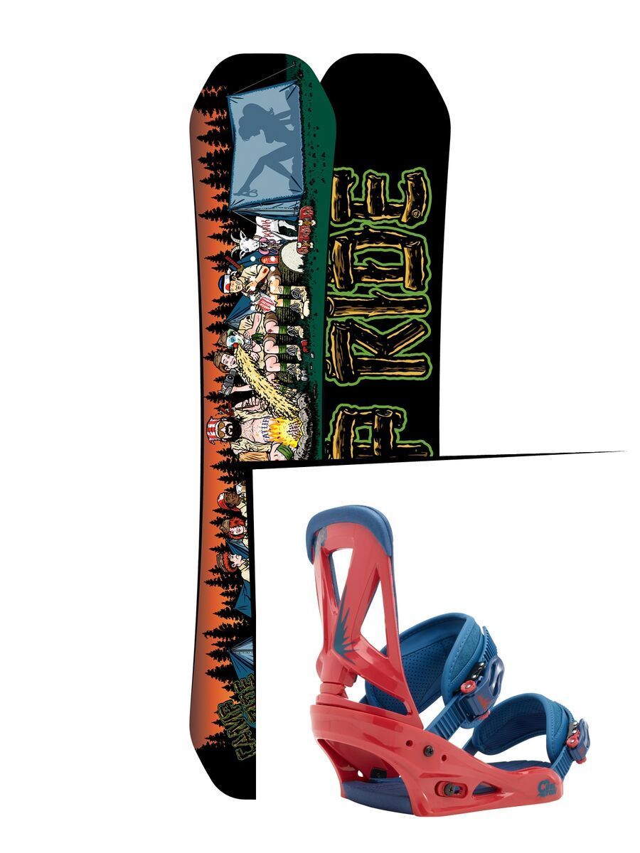 Set: Ride Kink 2017 + Burton Custom (1464190S) - Bild 1