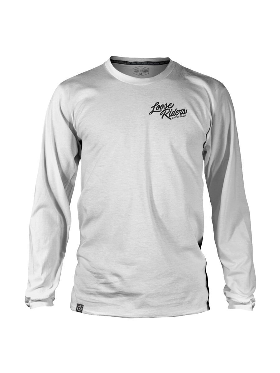 Loose Riders Airshark Longsleeve Jersey, white - Bild 1