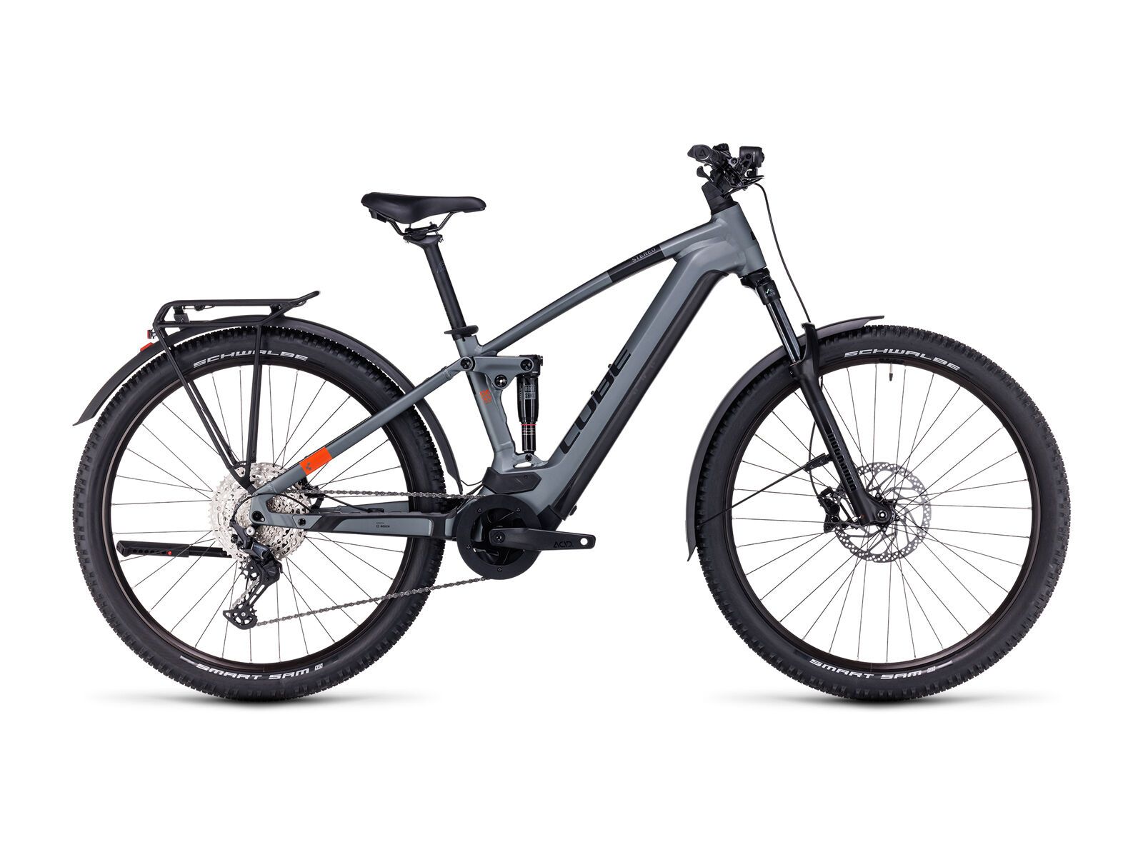 Cube Stereo Hybrid 120 Pro Allroad 750 29, flashgrey´n´orange - Bild 1