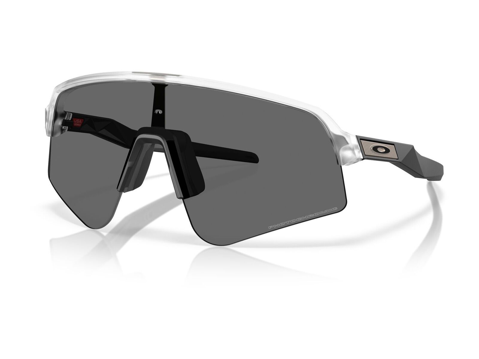 Oakley Sutro Lite Sweep, Clear To Black Iridium Photochromic / matte clear - Bild 8