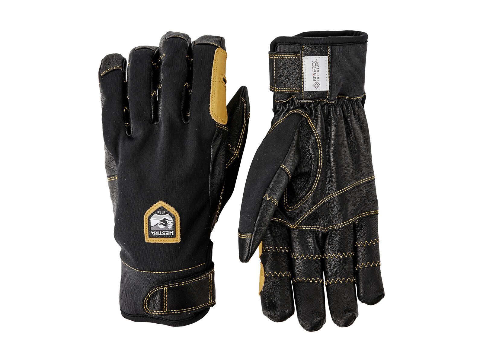 Hestra Ergo Grip Active 5 Finger, black/black - Bild 1