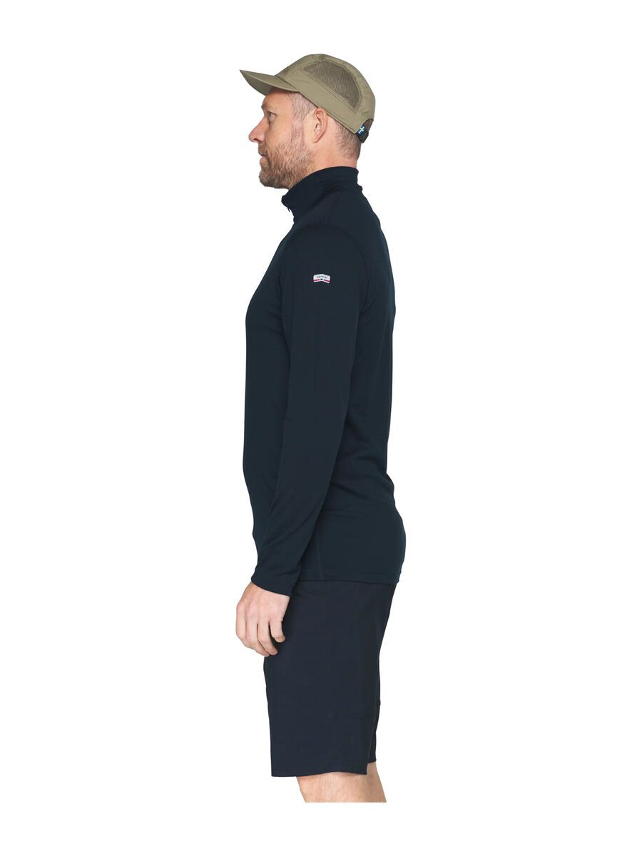 Devold Breeze Plus Merino 200 Zip Neck Man, ink - Bild 3