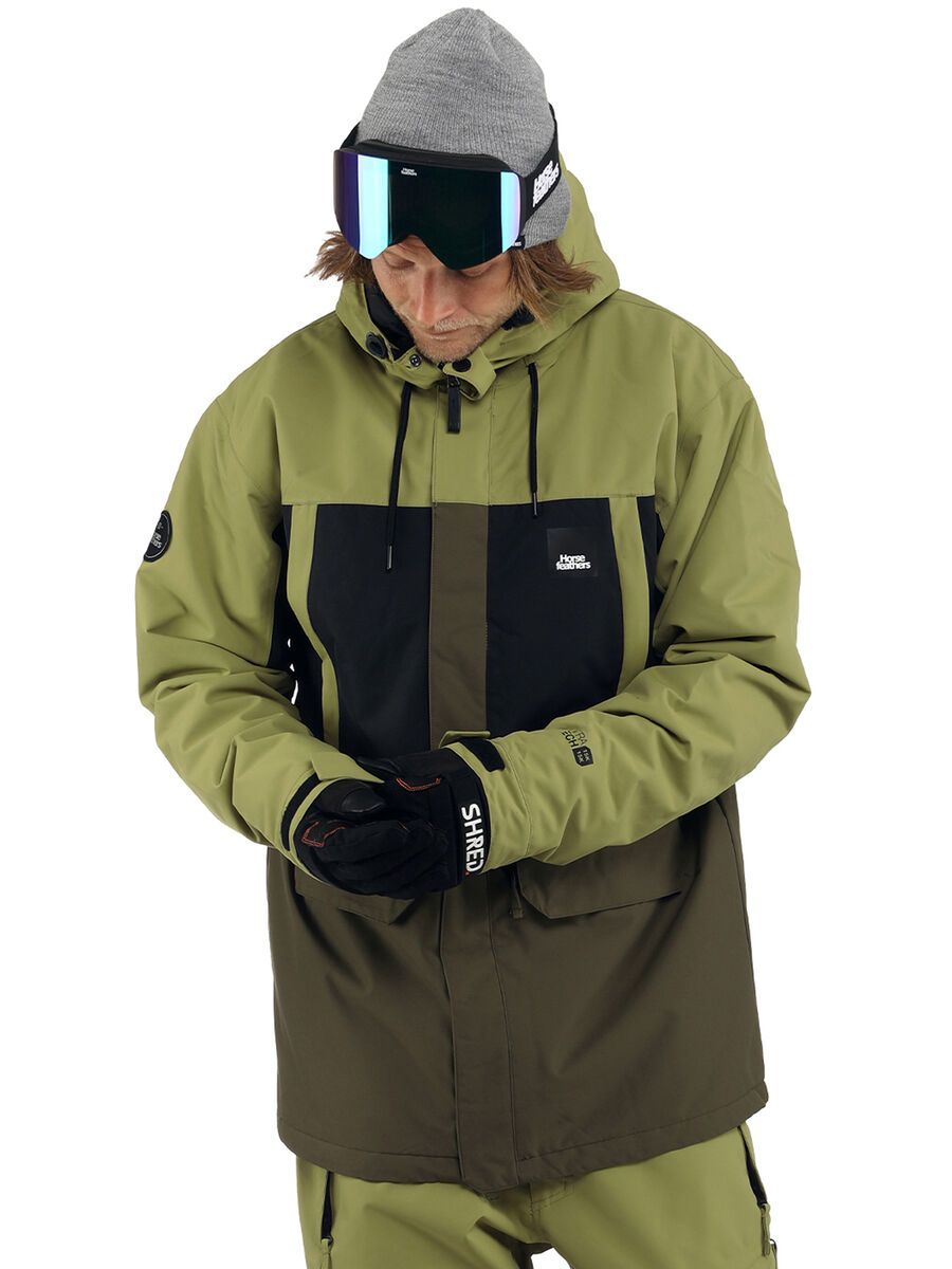 Horsefeathers Cordon II Jacket, dark olive - Bild 3