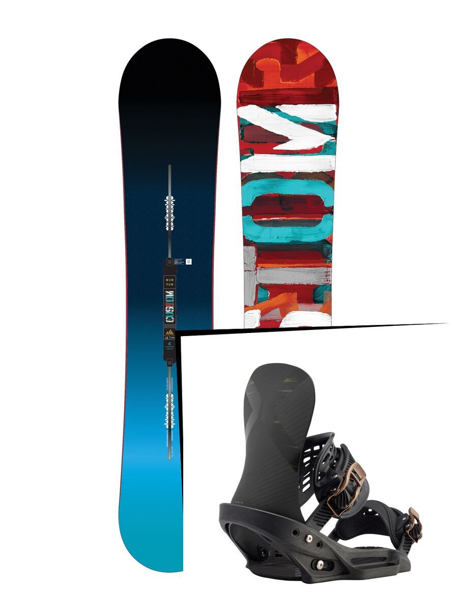 Set: Burton Custom 2017 +  X-Base EST (1712957S) - Bild 1