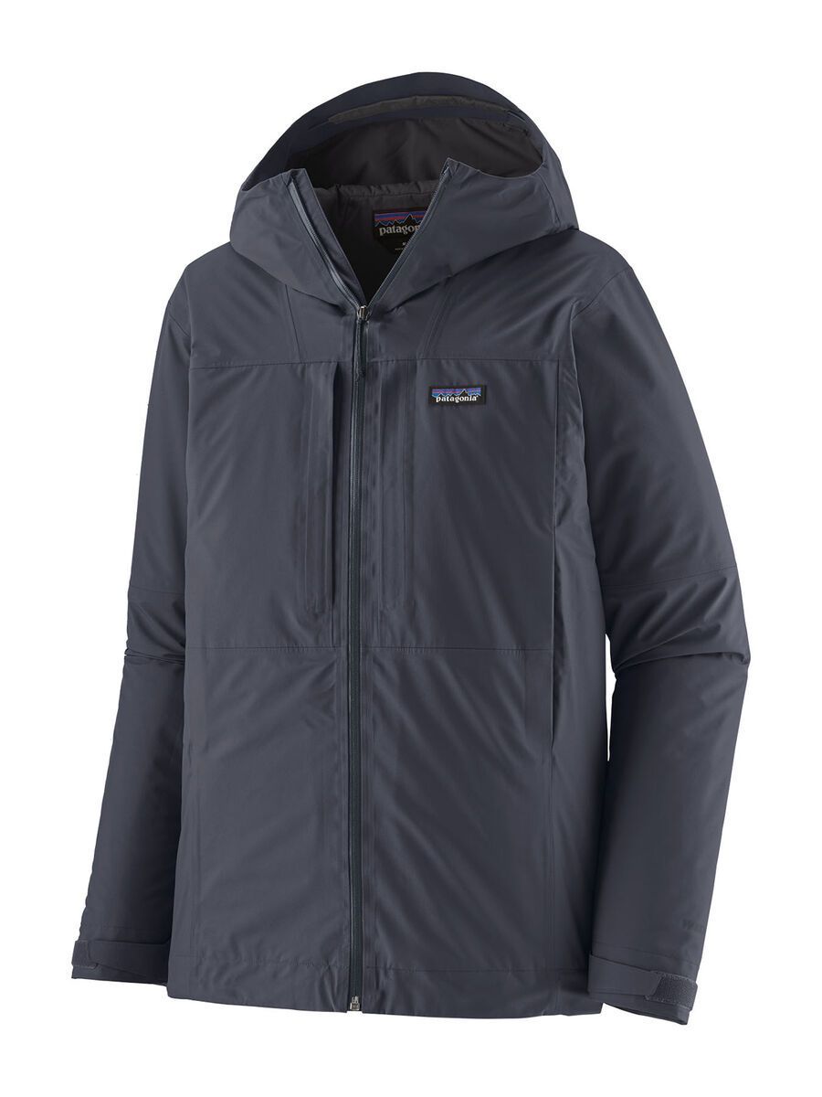 Patagonia Men's Insulated Boulder Fork Rain Jacket, smolder blue - Bild 1