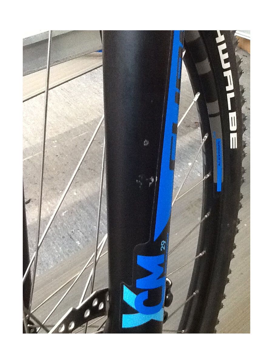 *** 2. Wahl *** Cube Aim Race 29 2017, black´n´blue - Mountainbike | Größe 19 Zoll - Bild 4