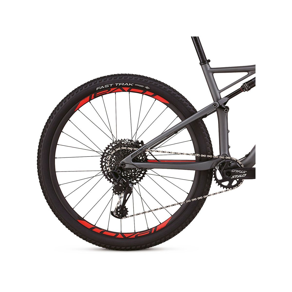 Specialized Epic Expert, satin charcoal/black/rocket red - Bild 6