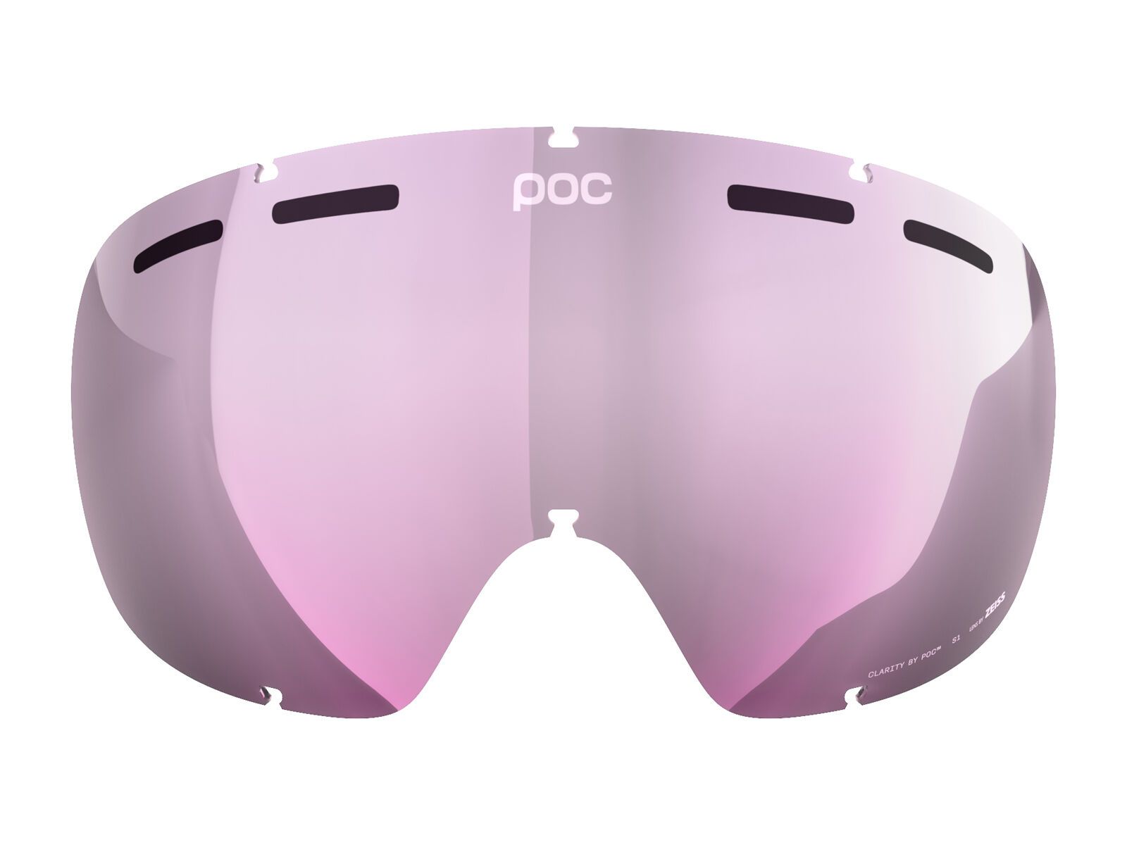 POC Fovea/Fovea Race Lens, Clarity Hi. Int./Low Light Pink - Bild 1