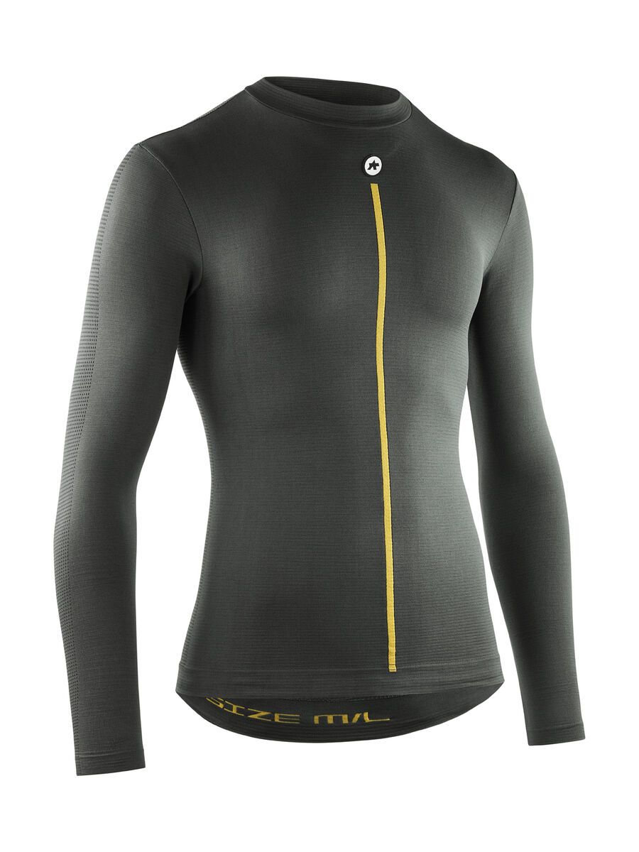 Assos Spring Fall LS Skin Layer P1, anthracite grey - Bild 2