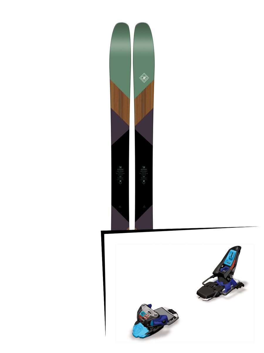 Set: K2 SKI Marksman 2017 + Marker Squire 11 (1247019) - Bild 1