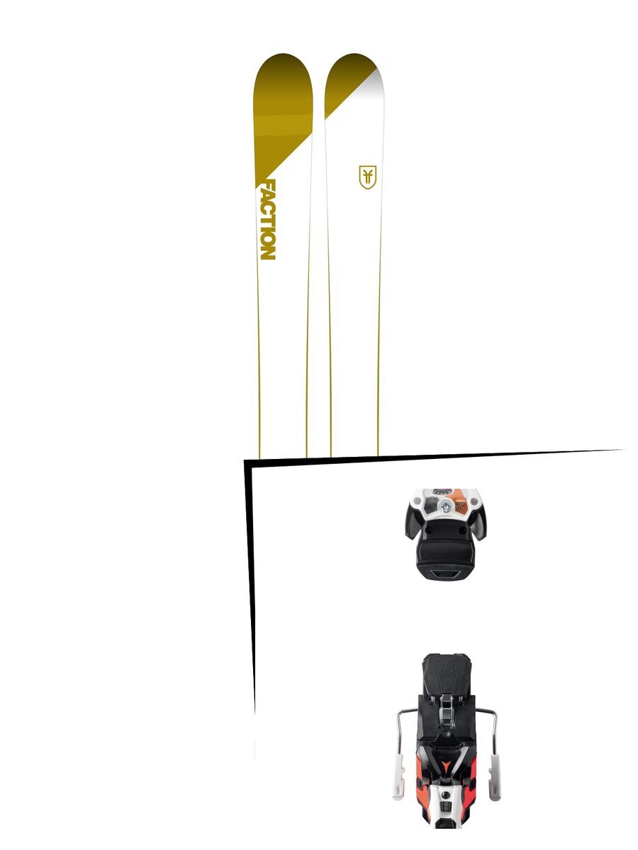 Set: Faction Candide 4.0 2018 + Atomic Warden MNC 13 white/black/orange - Bild 1