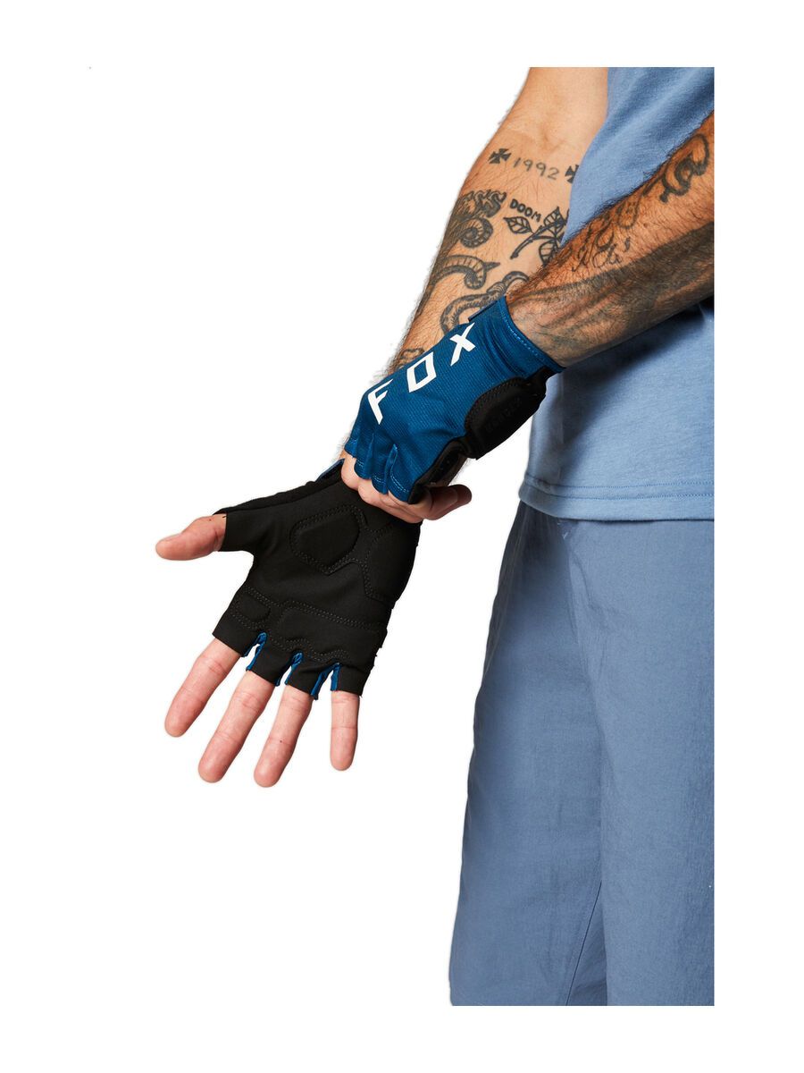 Fox Ranger Glove Gel Short, matte blue - Bild 2