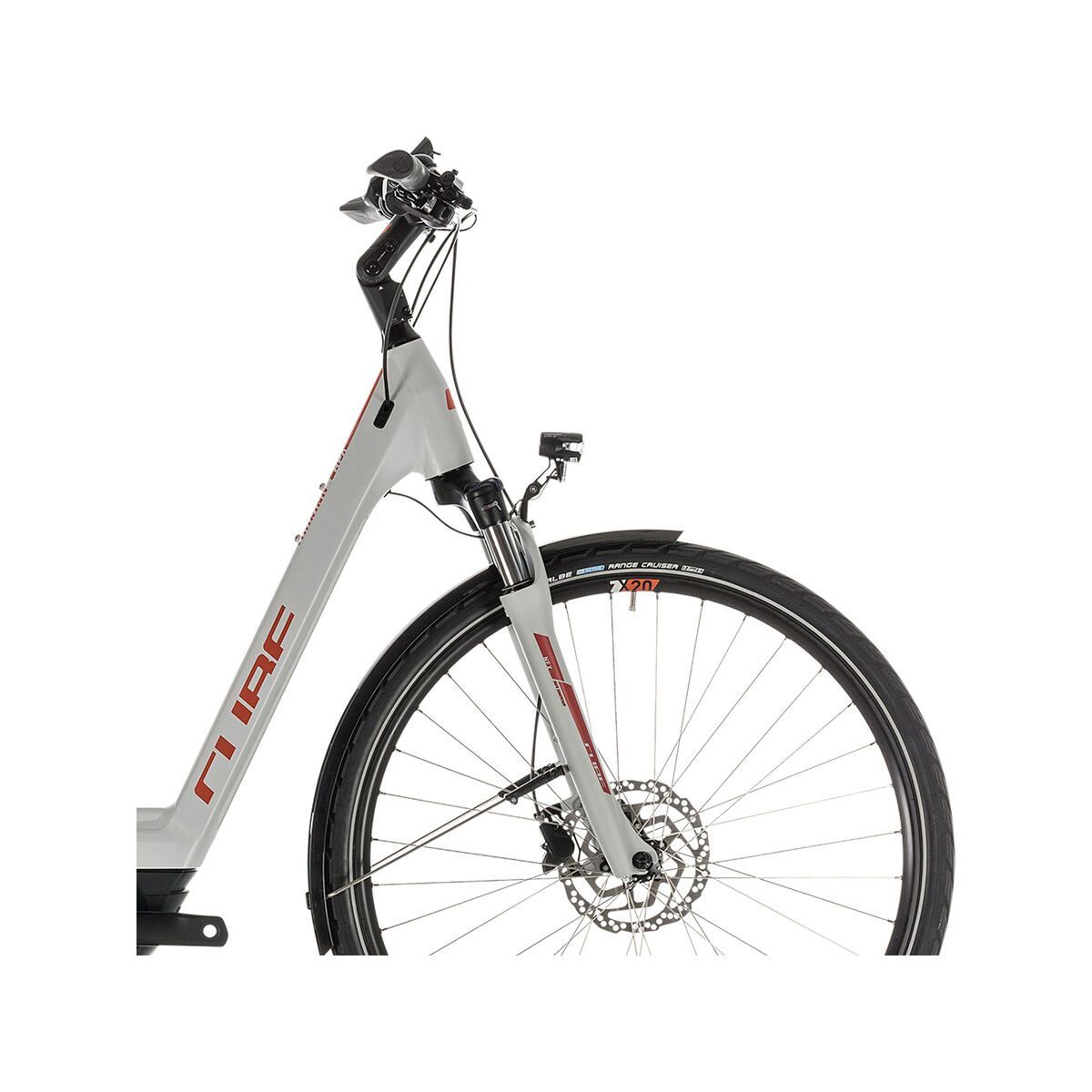 Cube Touring Hybrid 400 Easy Entry, grey´n´orange - Bild 6