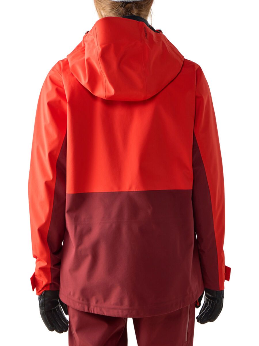 Haglöfs Alper Proof Jacket Women, tech red/carmine red - Bild 5
