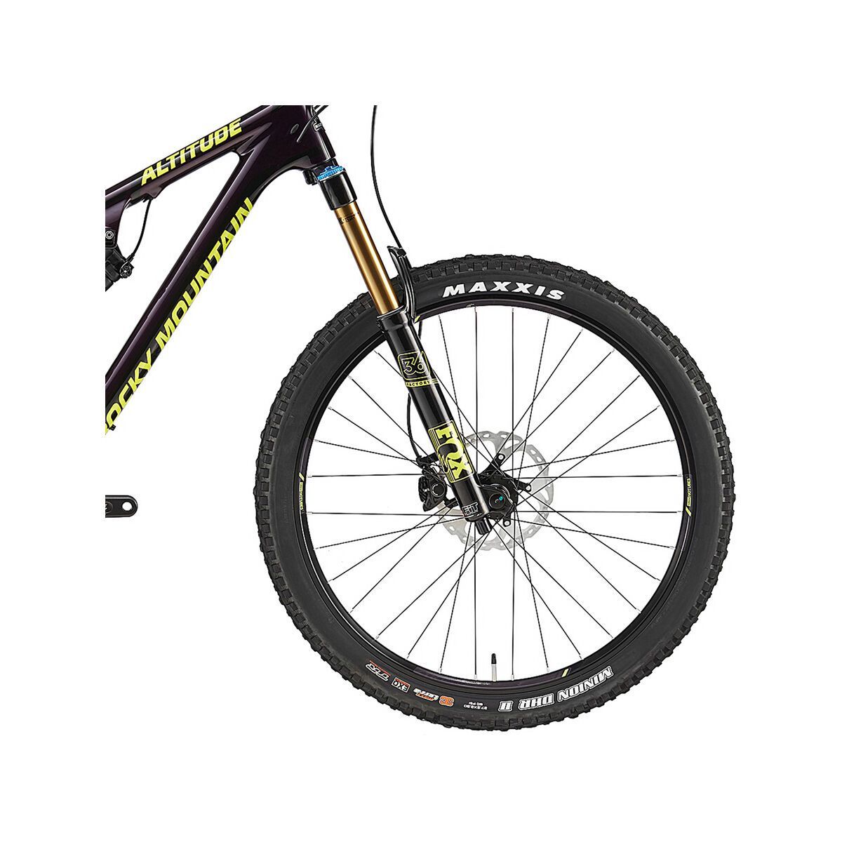 Rocky Mountain Altitude 790 MSL Rally Editition, gloss eggplant/black/acid - Bild 2