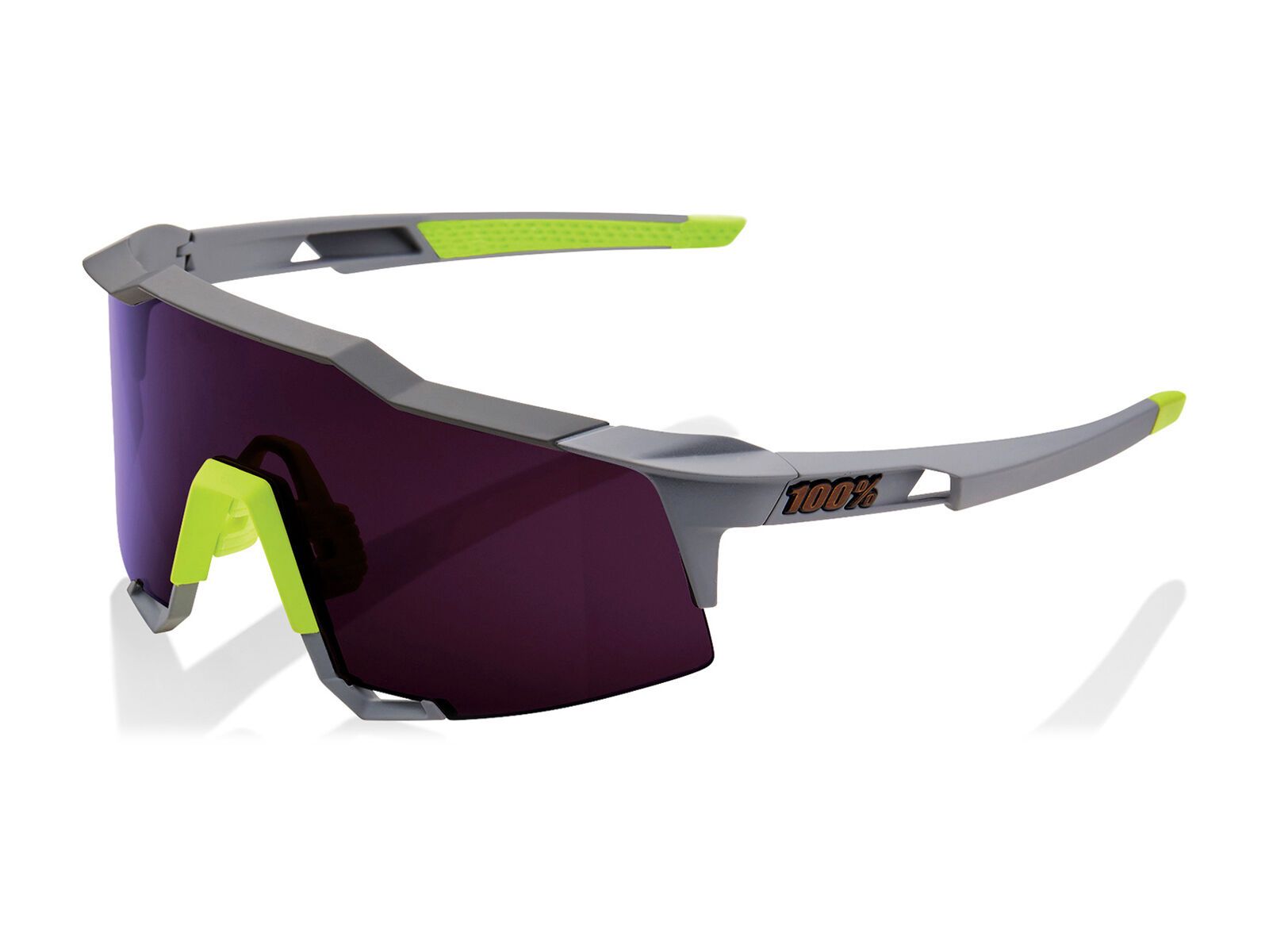 100% Speedcraft Tall inkl. WS, soft tact midnight mauve/Lens: purple - Bild 1