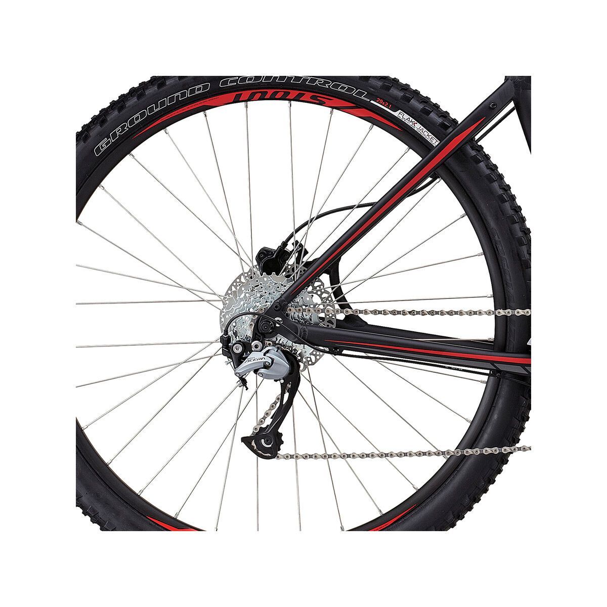 Specialized Rockhopper Sport 29, satin black/flo red/charcoal - Bild 4