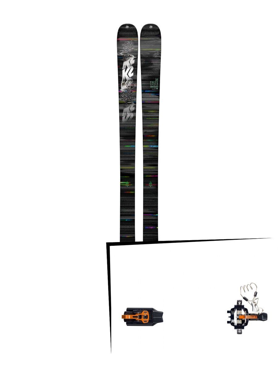 Set: K2 SKI Press 2018 + Atomic Backland Tour black/orange - Bild 1