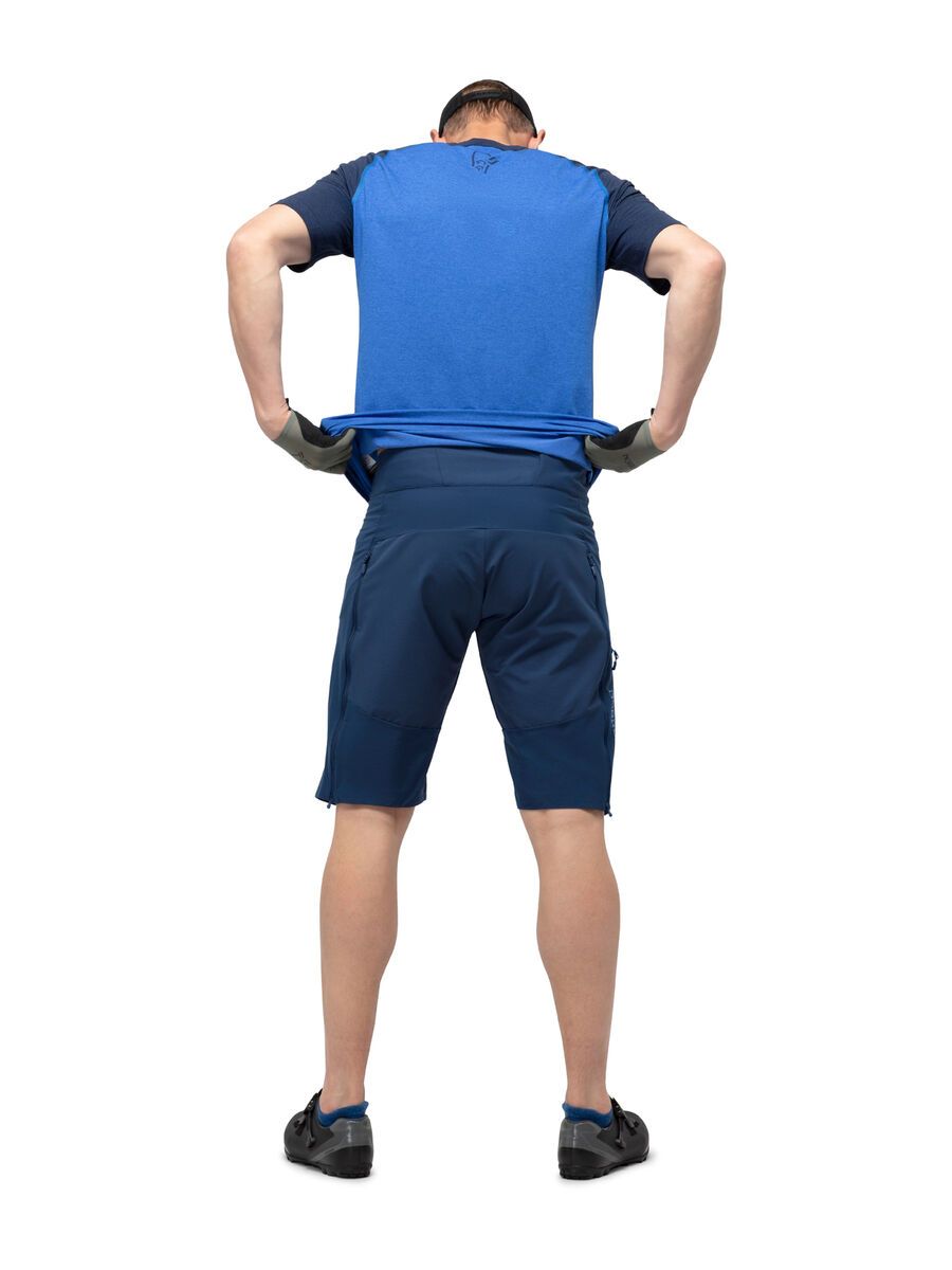 Norrona fjørå flex1 mid weight Shorts M's, indigo night - Bild 5