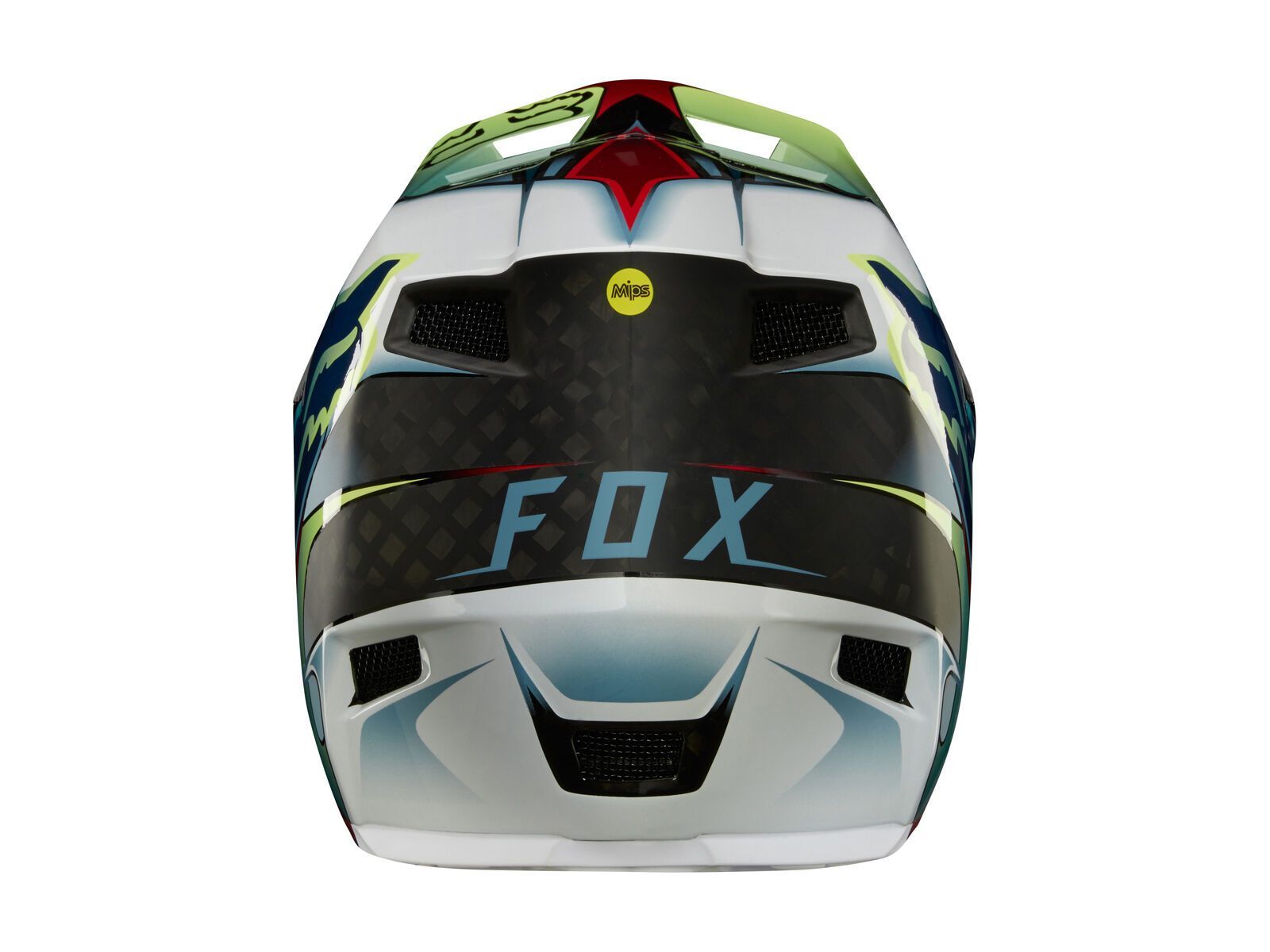 Fox Rampage Pro Carbon Kustom, white/red/black - Bild 4