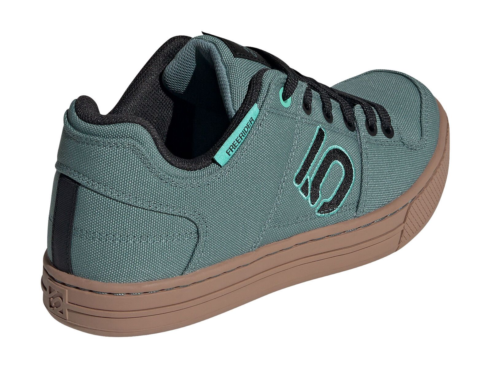 Five Ten Freerider Canvas Women, hazy emerald/core black/acid mint - Bild 2