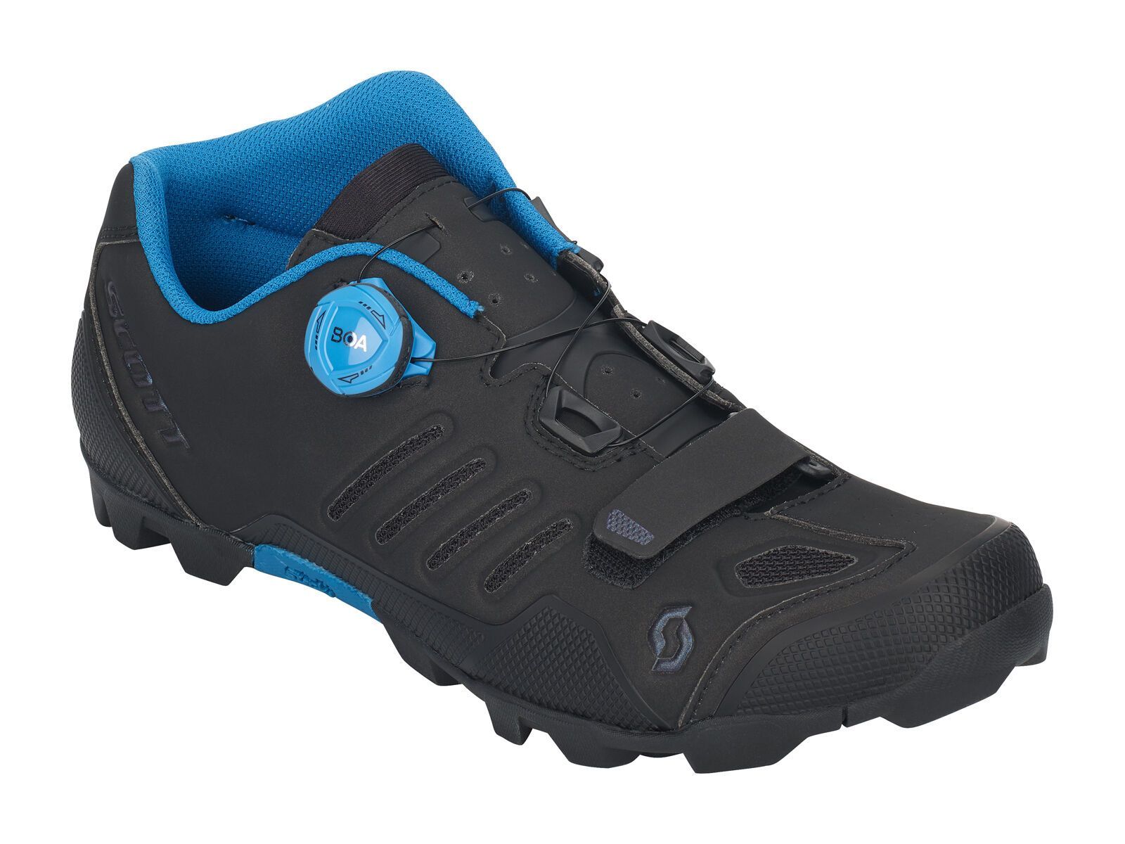 Scott MTB Shr-alp RS Shoe, matt black/atlantic blue - Bild 1