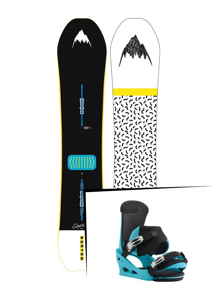 Set: Burton Deep Thinker 2019 +  Custom (1930936S) - Bild 1