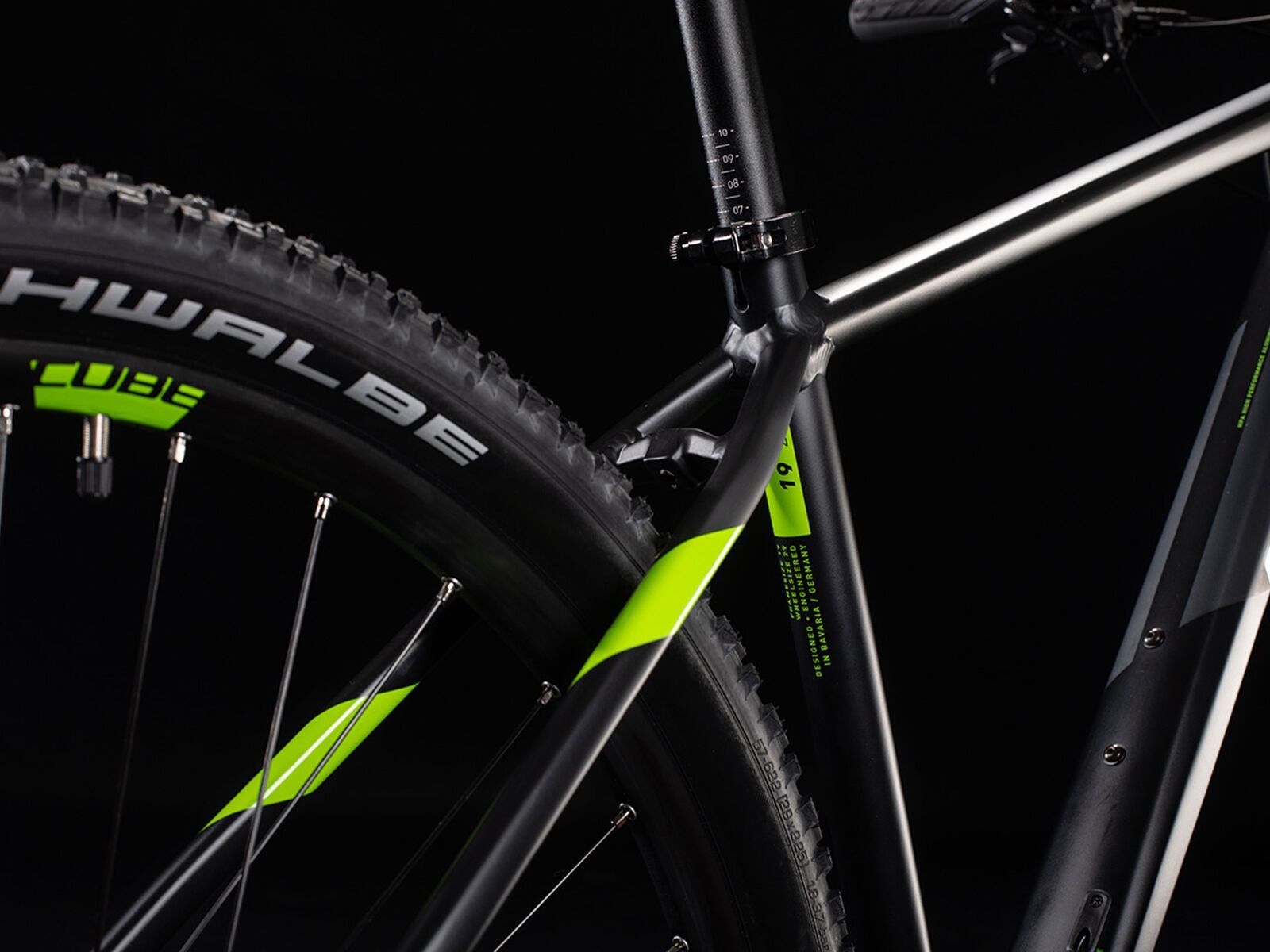 Cube Race ONE 27.5, black´n´green - Bild 6