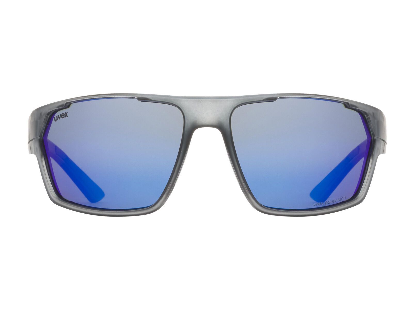 uvex sportstyle 233 P - Polavision Mirror Blue, smoke mat - Bild 2